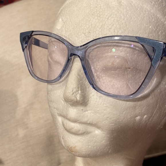 A/X Armani Exchange 👁️ glasses blue frame 👓 woman eyeglasses lightweight - Picture 4 of 15